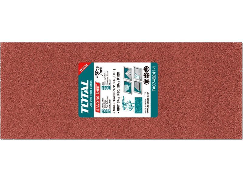 Schleifpapier, 90x231mm Schleifpapier, 90x231mm