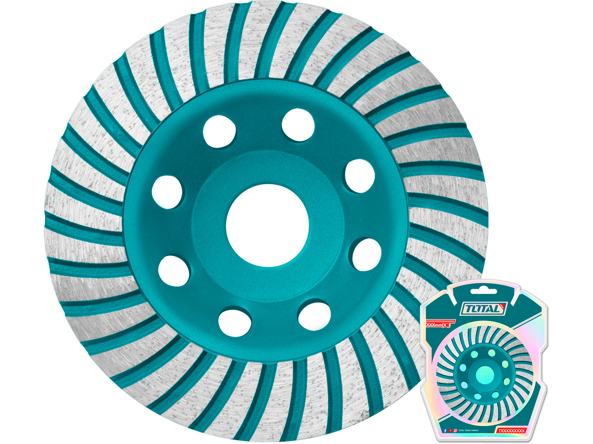 Diamantschleifscheibe, 125 mm