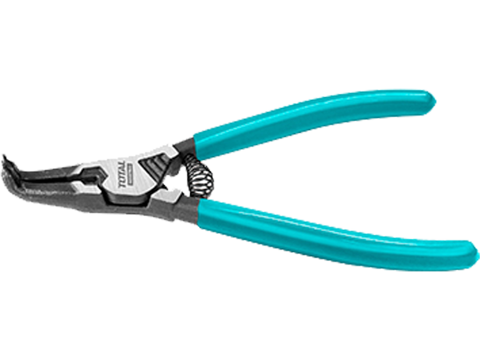 Total Sicherungsringzange gebogen, 180mm, Industrie Total Sicherungsringzange gebogen, 180mm, Industrie