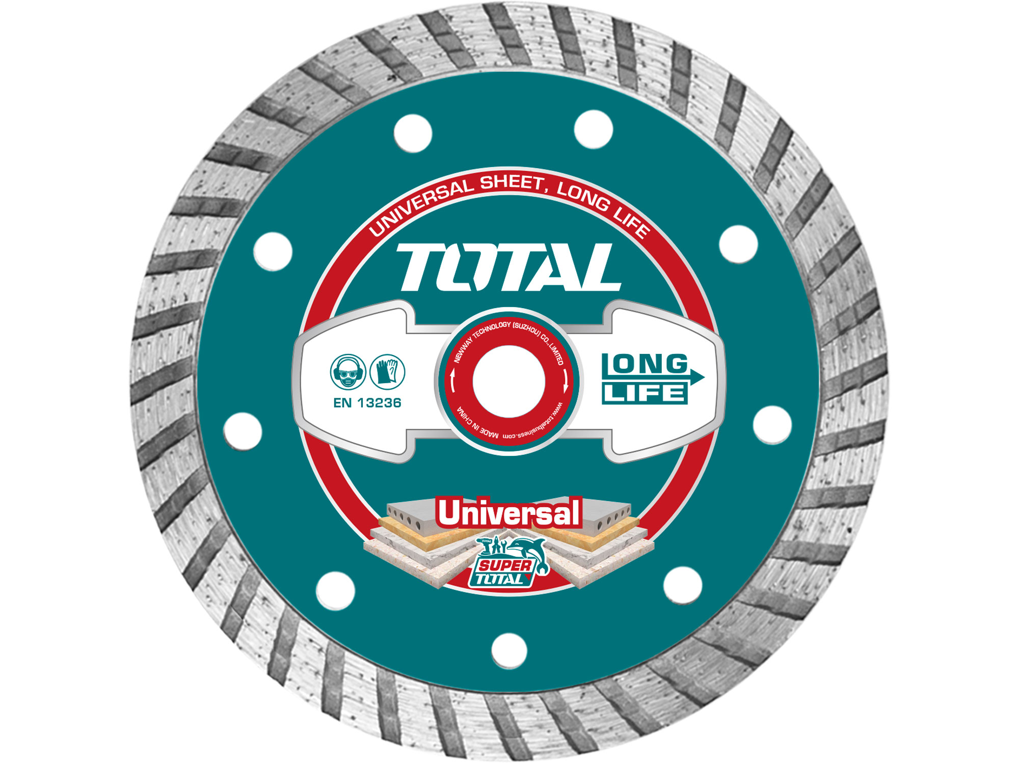 Diamanttrennscheibe, Turbo, Trocken- und Nassschnitt Diamanttrennscheibe, Turbo, Trocken- und Nassschnitt