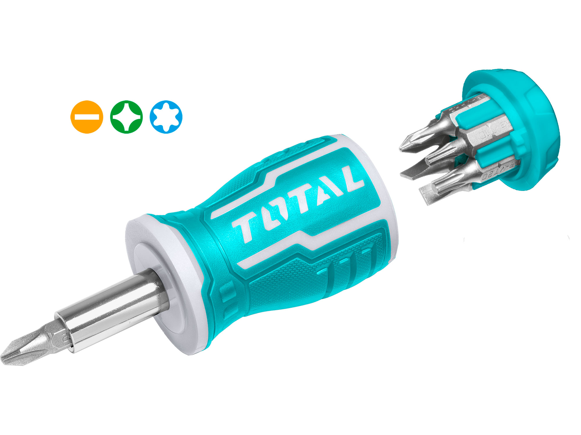 Total Schraubendreher 8 in 1, CrV Total Schraubendreher 8 in 1, CrV