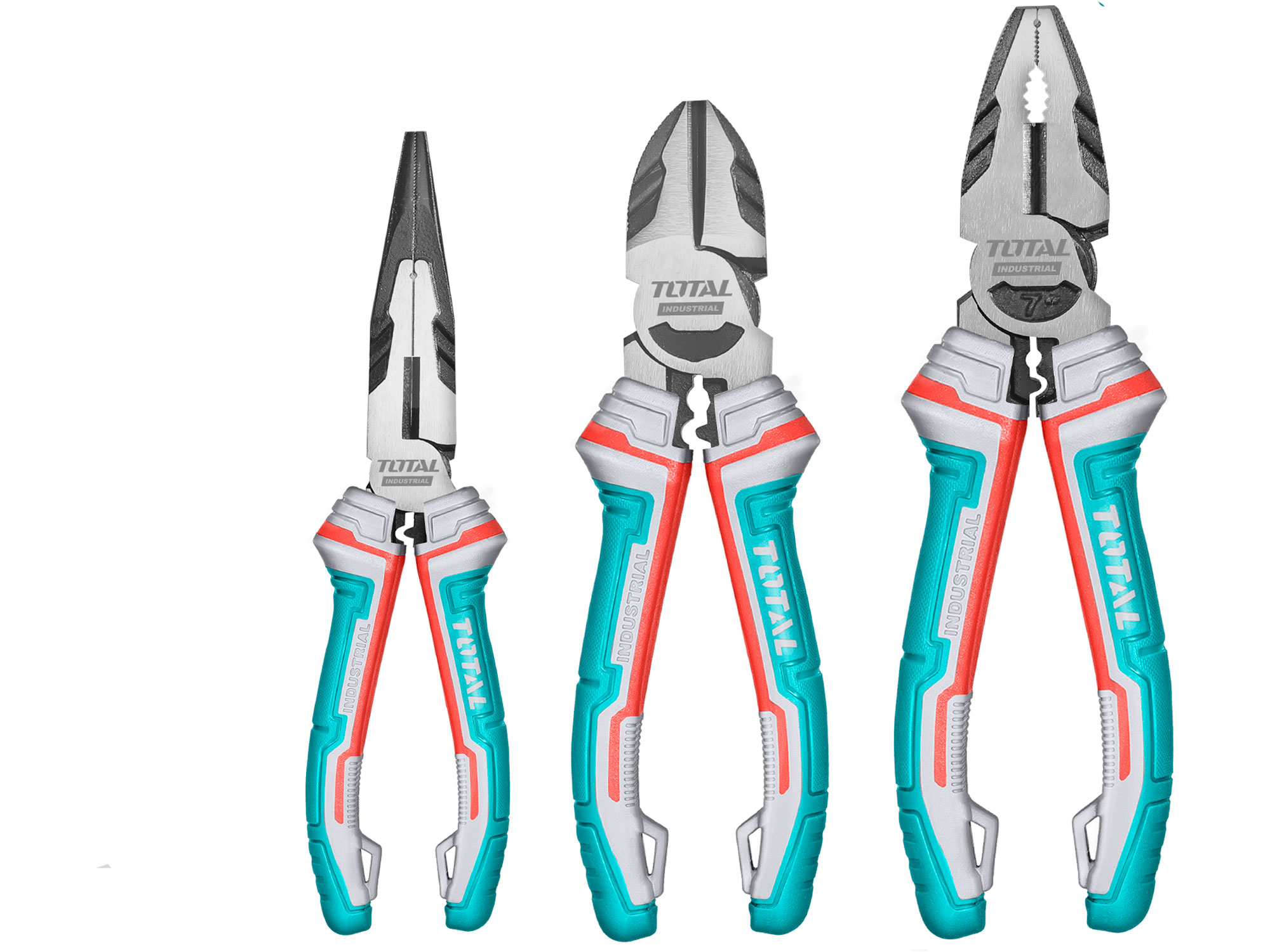Total Zangen, 3er-Set, Industrie, CrV Total Zangen, 3er-Set, Industrie, CrV