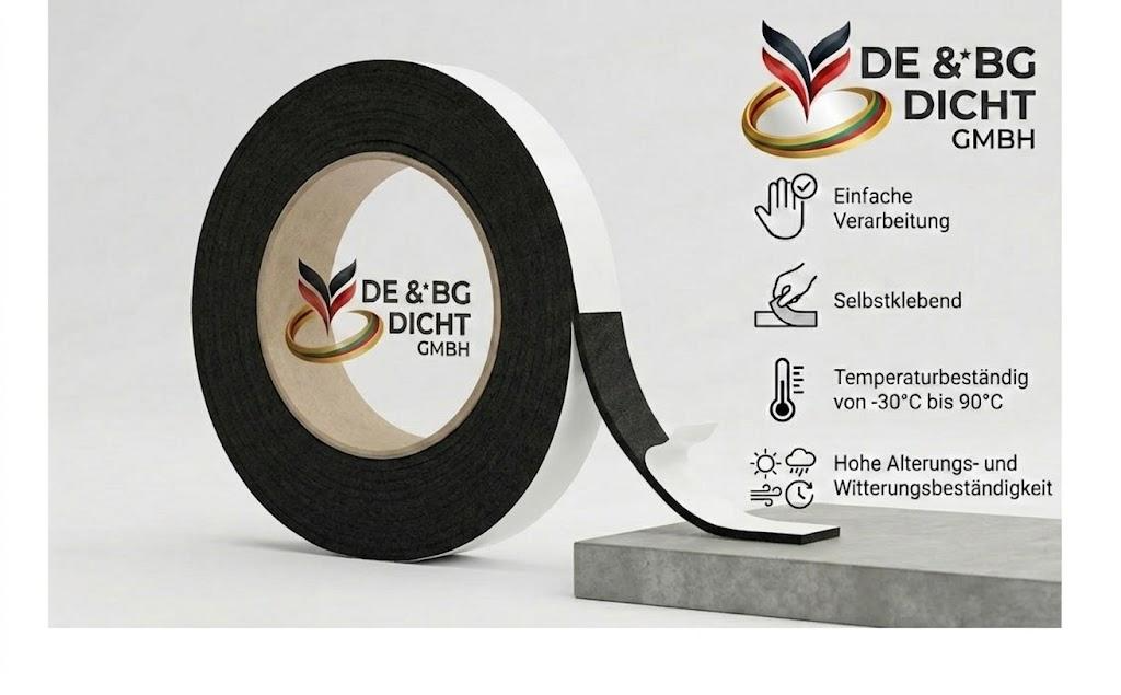 Fugendichtband 11/3-7 mm, schwarz, 4,4 m