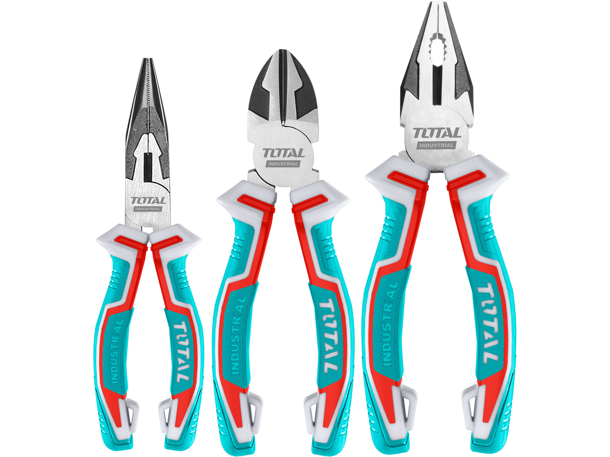 Total Zangen, 3er-Set, Industrie, CrV Total Zangen, 3er-Set, Industrie, CrV